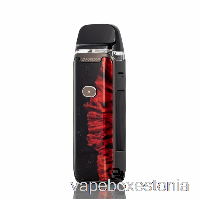 Vape Box Estonia Vaporesso Luxe Pm40 Pod Mod Kit Lava Red